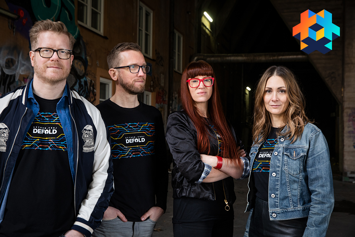 The Defold Foundation Board - Mathias Westerdahl, Björn Ritzl, Elin Eriksson and Sara Cederberg